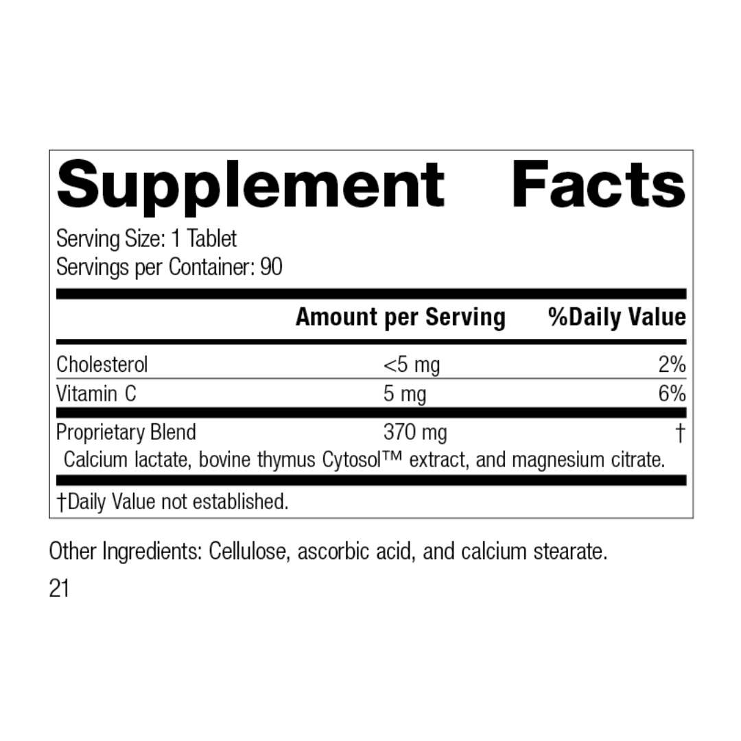 Standard Process Thymex® Dr. Alex Loyd