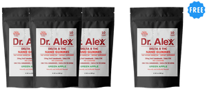 Dr. Alex Delta 8 THC Nano Gummies Buy 3 Get 1 Free