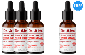 Dr. Alex Nano Delta 8 THC Buy 3 Get 1 Free